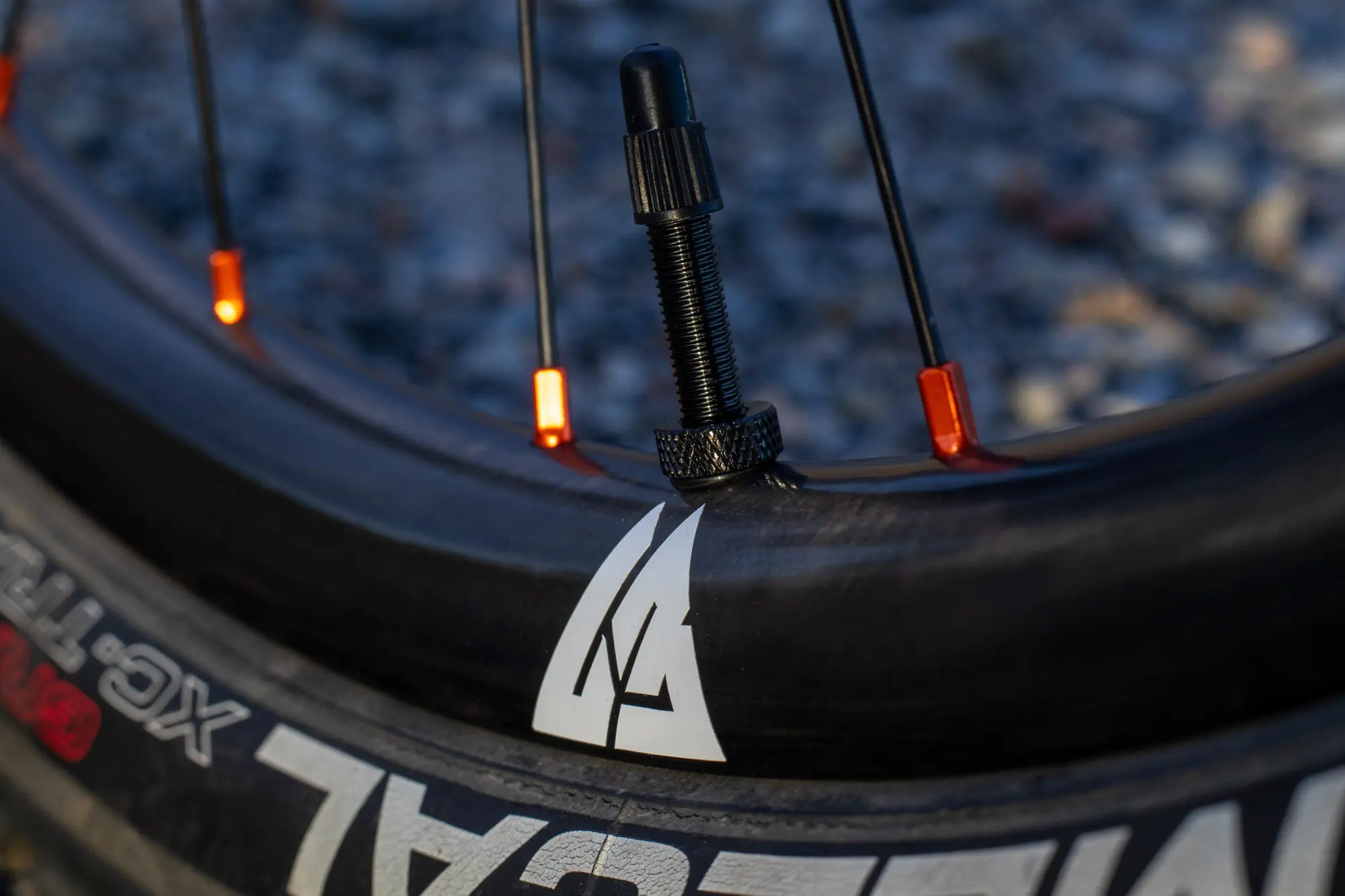 The Light Bicycle logomark close up.