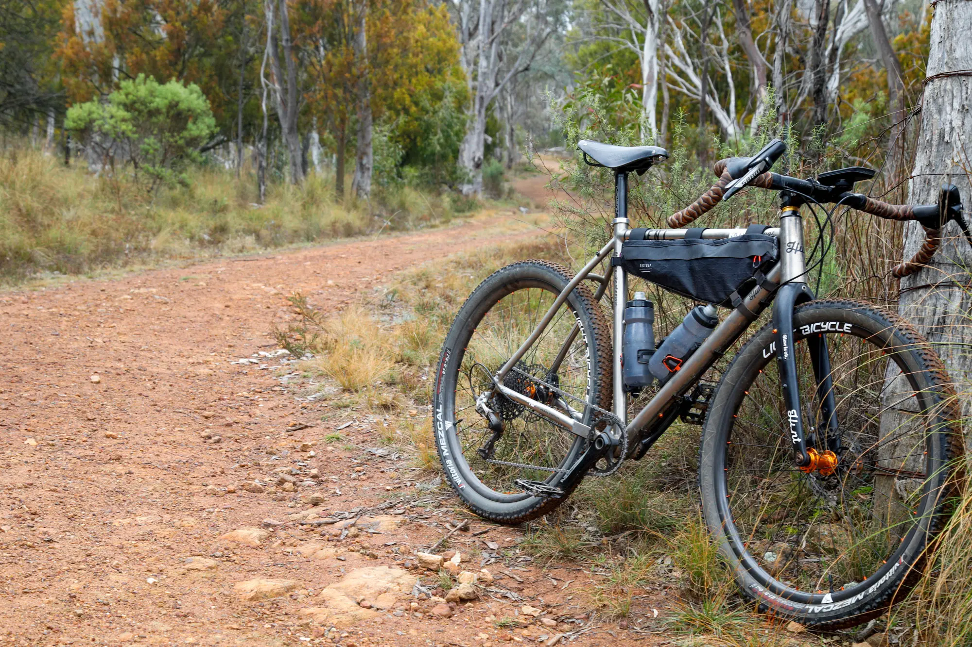 The Light Bicycle XC725 after a day of riding.