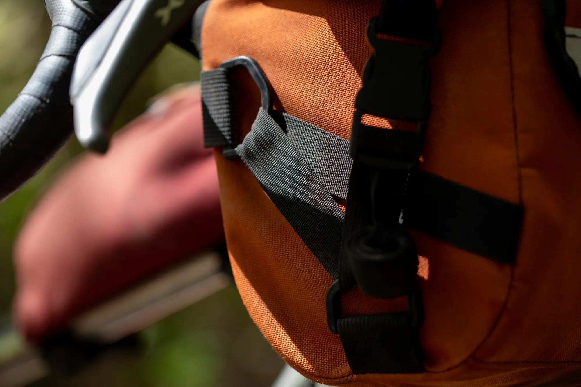 Strap details.