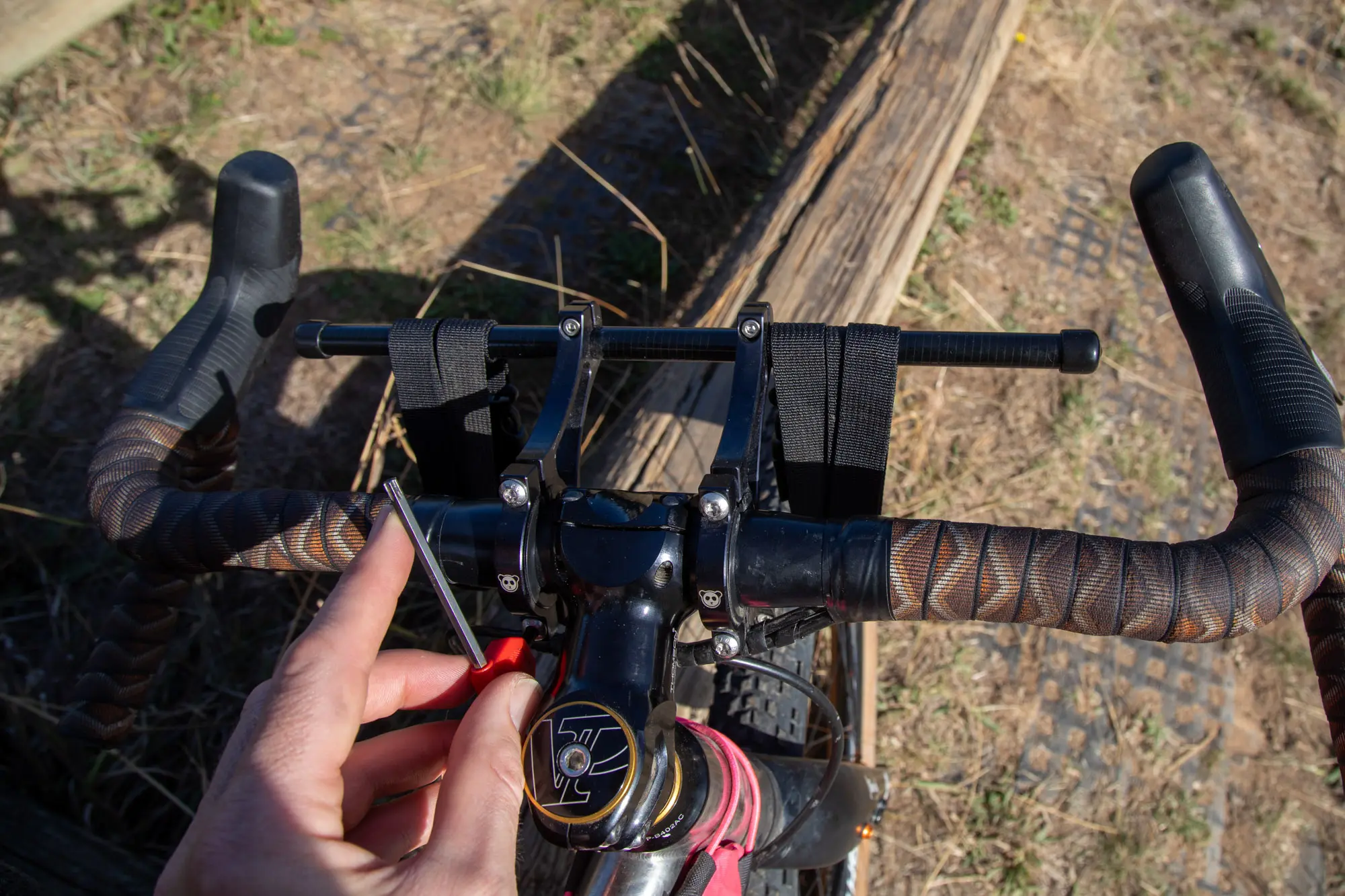 Bolting the Rogue Panda Blue Ridge harness.