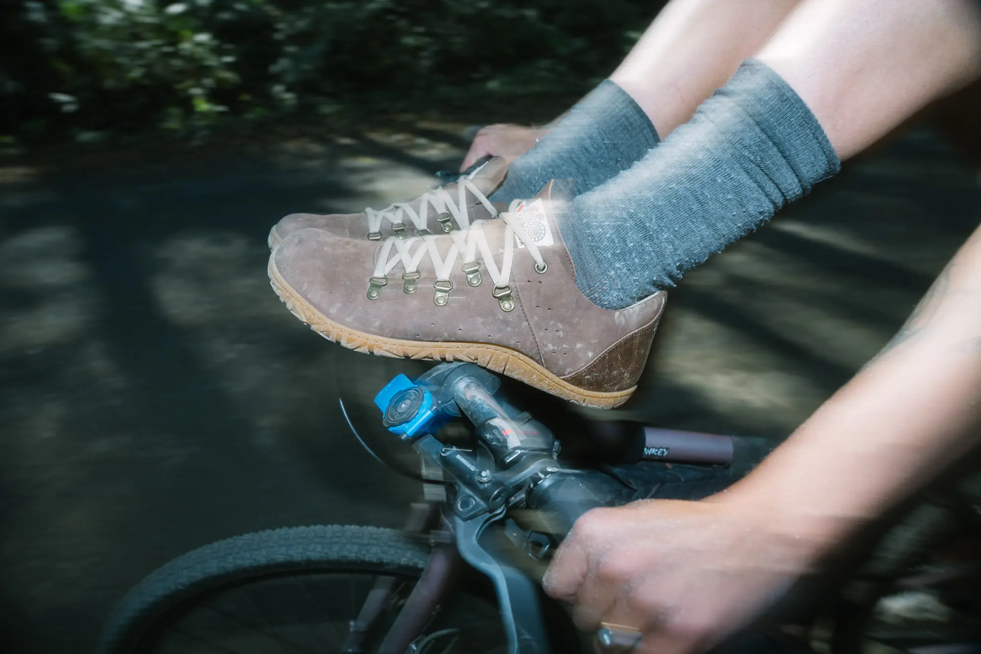 Riding high with the Stomp Lox Trail Worms.