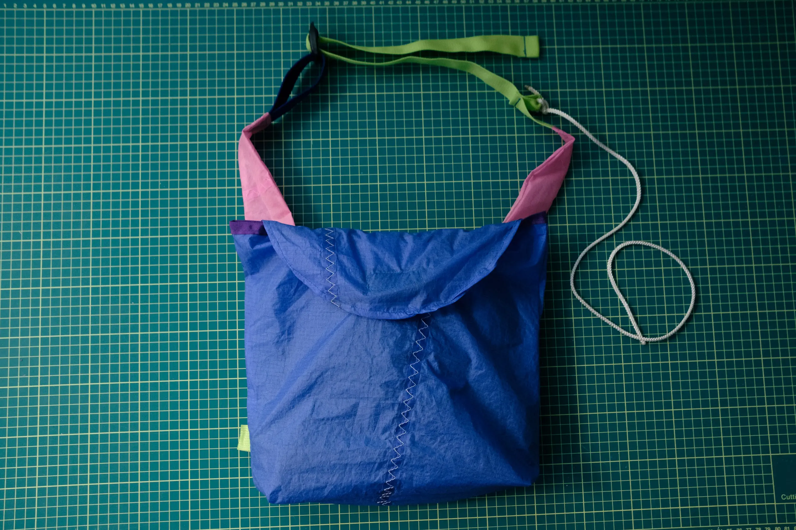 The final bag closed and ready for action.